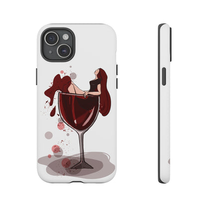Red Wine Tough Cases