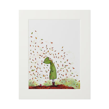 'Autumn' Fine Art Print (Passepartout Frame)