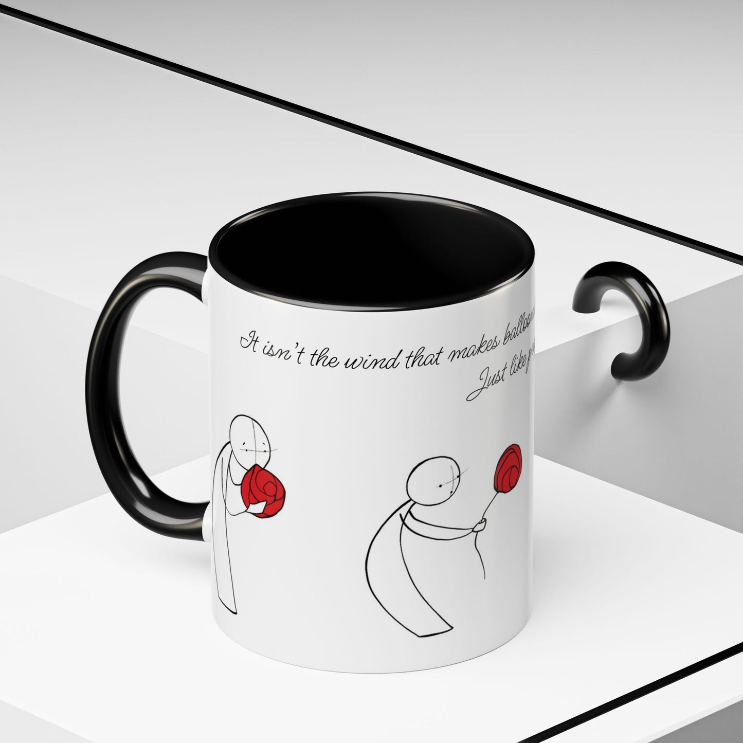 Two-Tone Coffee Mugs, 11oz