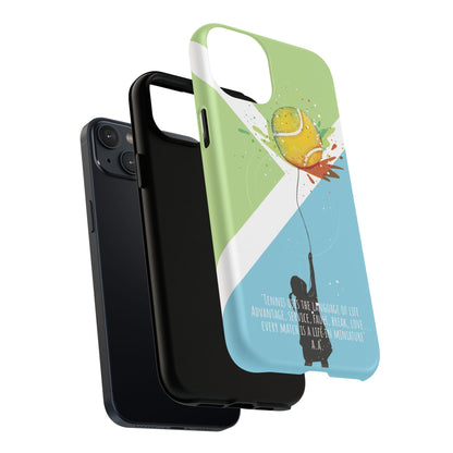 'Tennis is Life' Tennis Lovers - Magnetic Case