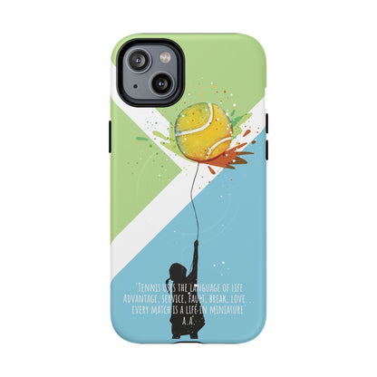 'Tennis is Life' Tennis Lovers - Magnetic Case