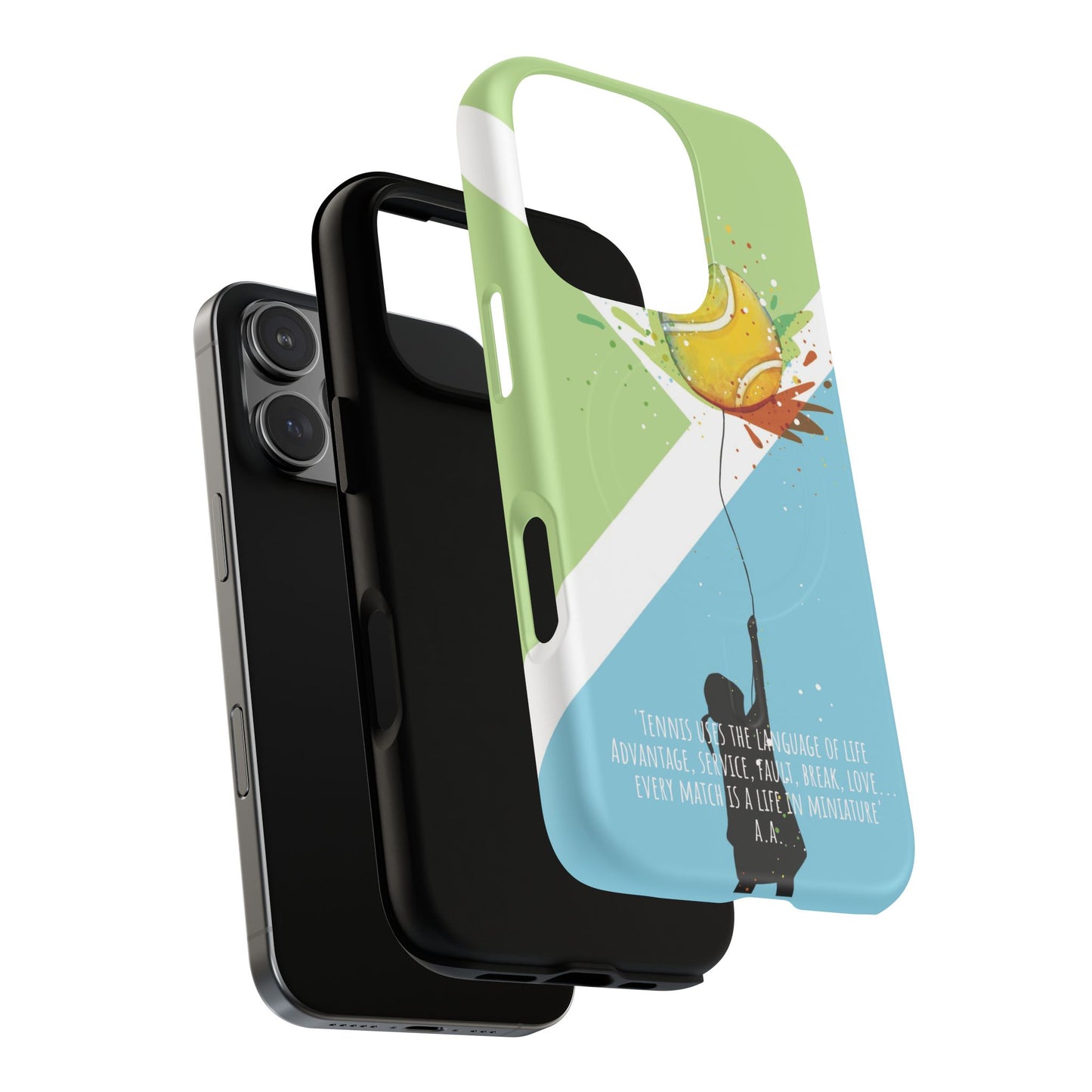 'Tennis is Life' Tennis Lovers - Magnetic Case