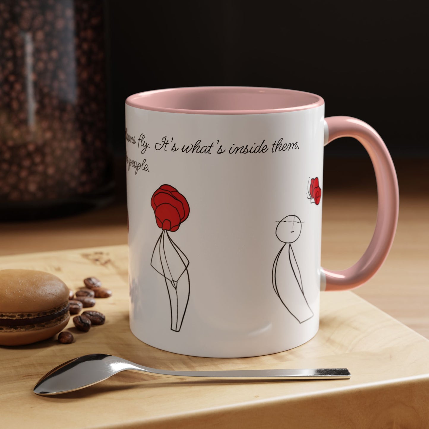 Two-Tone Coffee Mugs, 11oz
