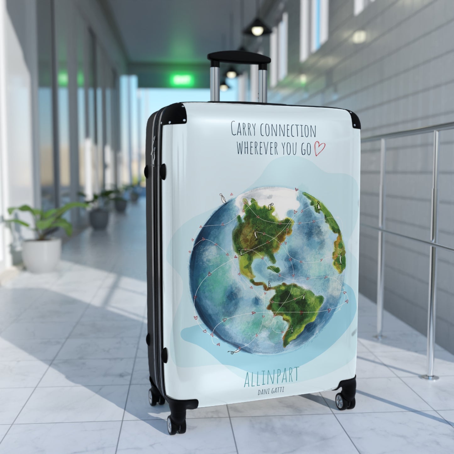 Carry Connection Wherever You Go Suitcase 3 sizes