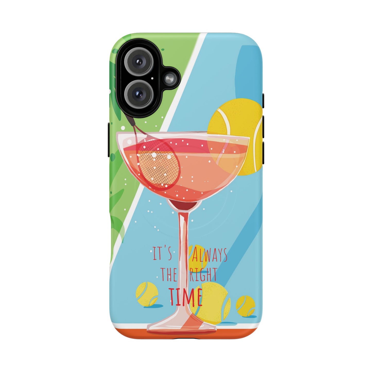 'It's Always the Right Time' Tennis Lovers - Magnetic Case