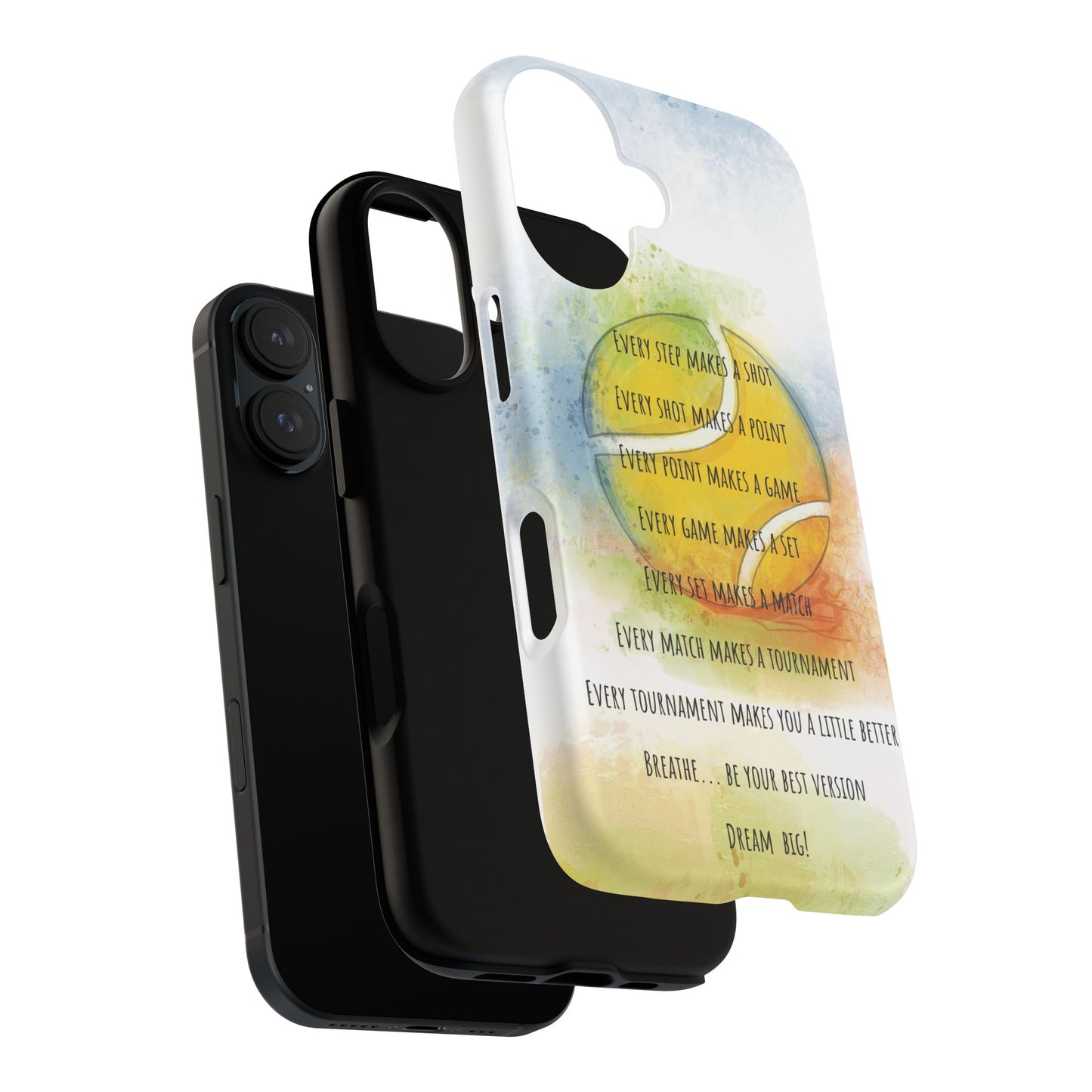 'Dream Big' Tennis Lovers - Magnetic Case