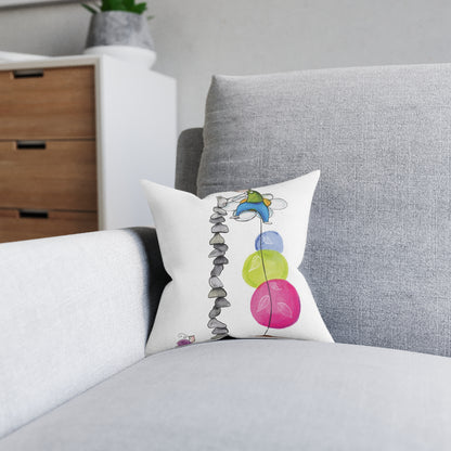 Art Square Pillow 'Ain't No Mountain High Enough'