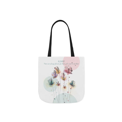 Canvas Tote Bag, 5-Color Straps