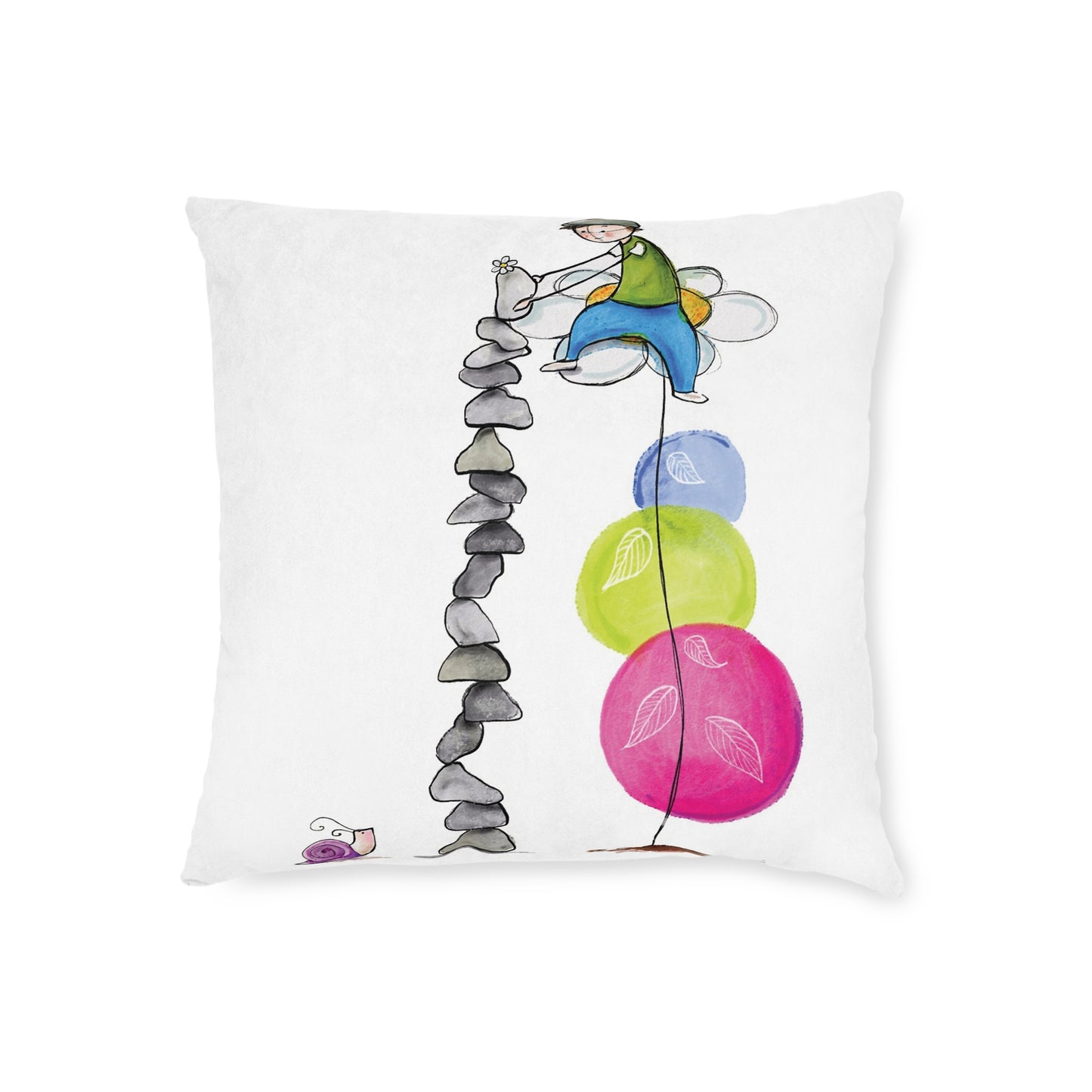 Art Square Pillow 'Ain't No Mountain High Enough'