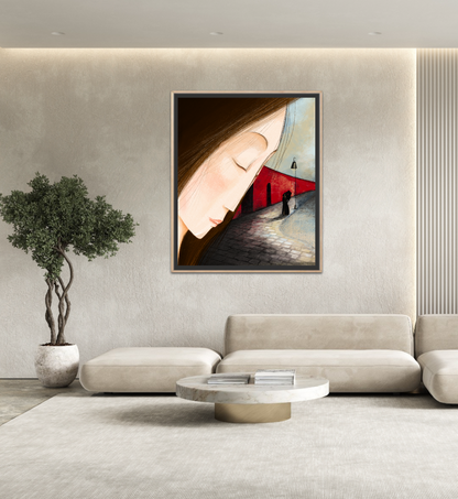 'Temporary Intimacies'  Fine Art Print (Passepartout paper Framed)