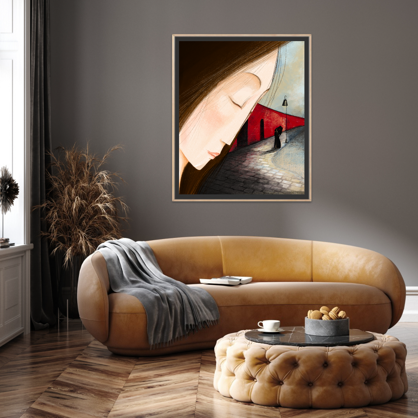 'Temporary Intimacies'  Fine Art Print (Passepartout paper Framed)