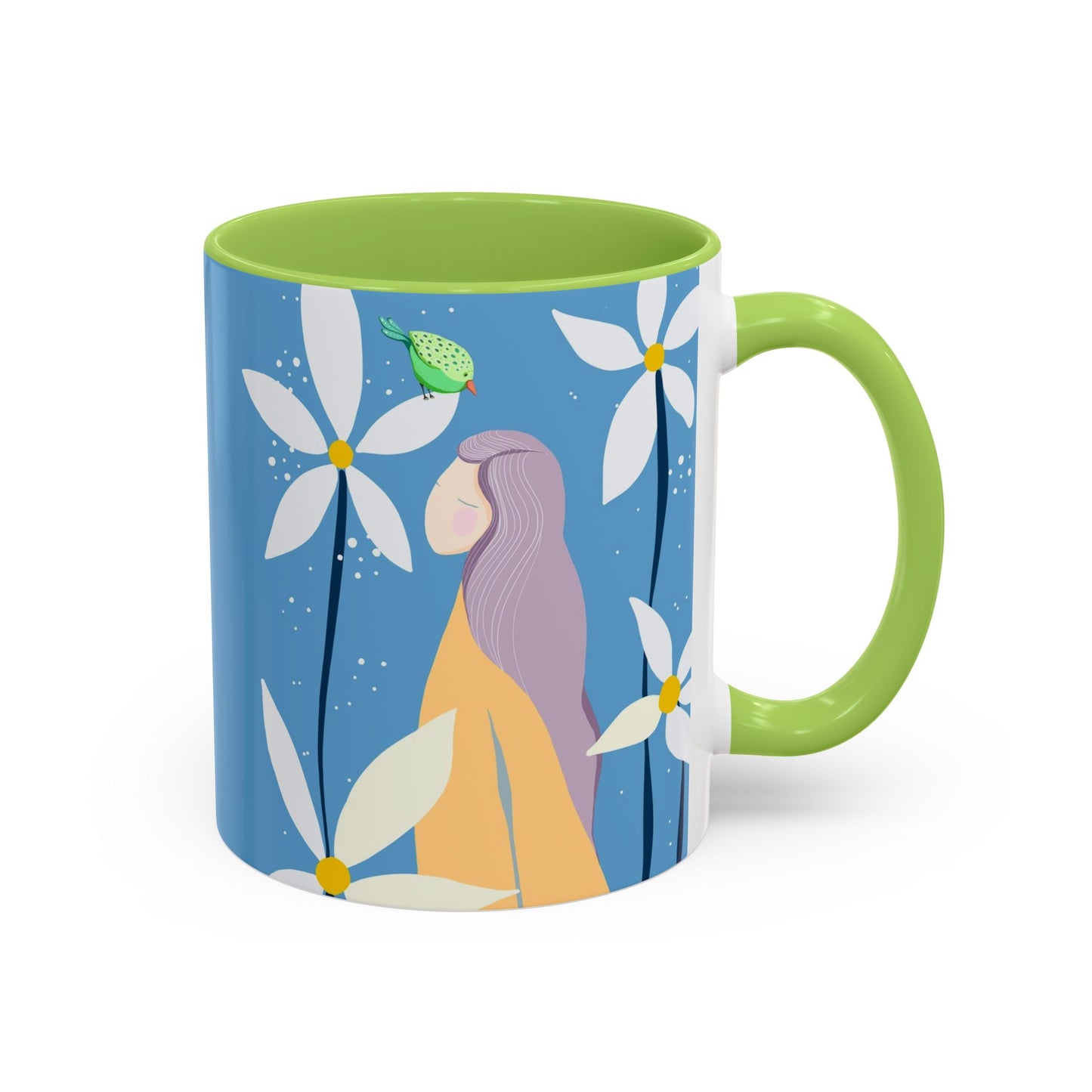 Two-Tone Coffee Mugs, 11oz