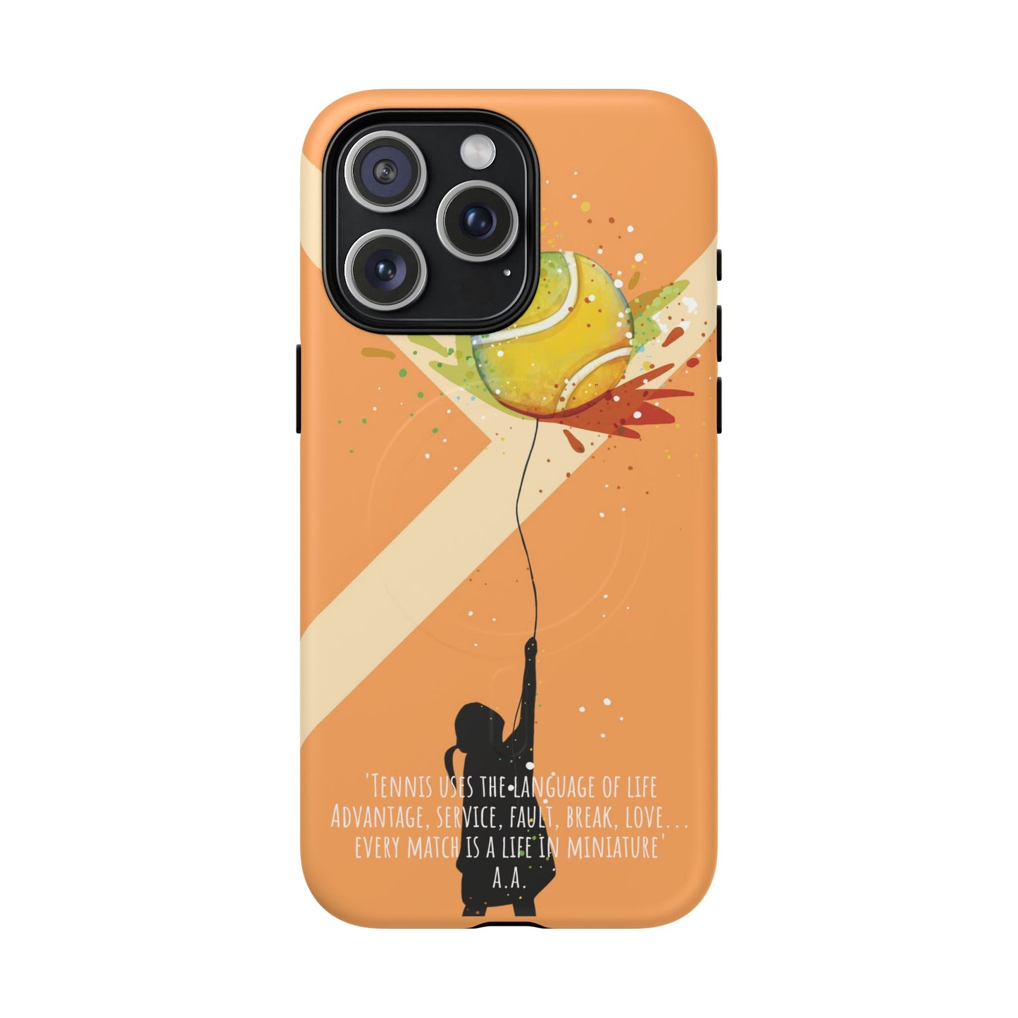 'Tennis is Life' Tennis Lovers - Magnetic Case