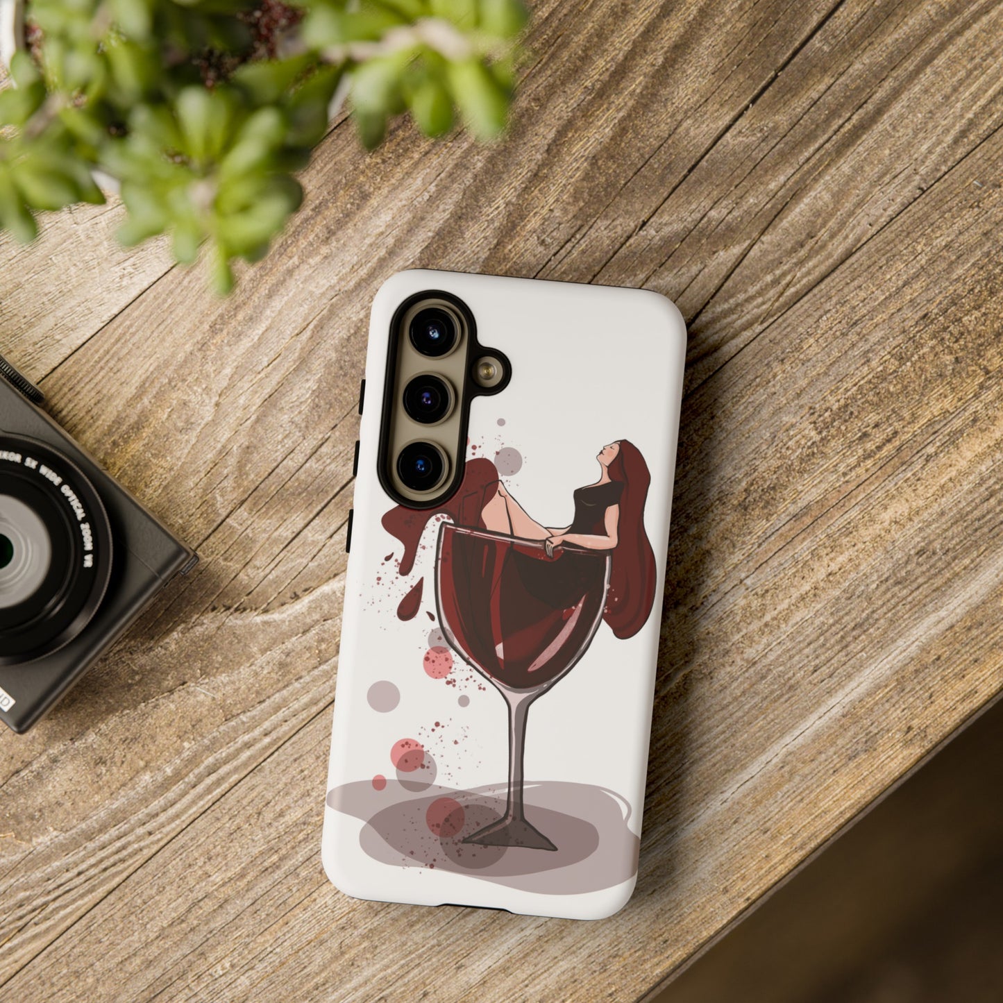 Red Wine Tough Cases