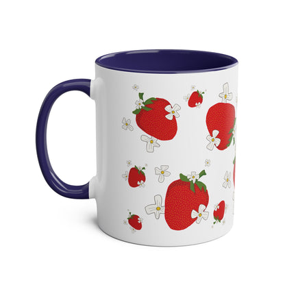 Two-Tone Coffee Mugs, 11oz