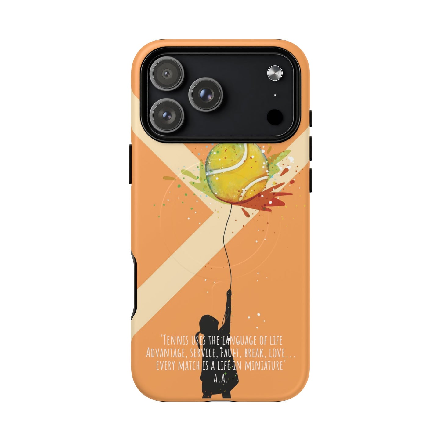 'Tennis is Life' Tennis Lovers - Magnetic Case
