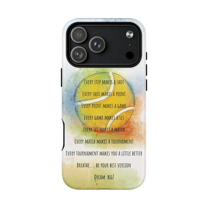 'Dream Big' Tennis Lovers - Magnetic Case
