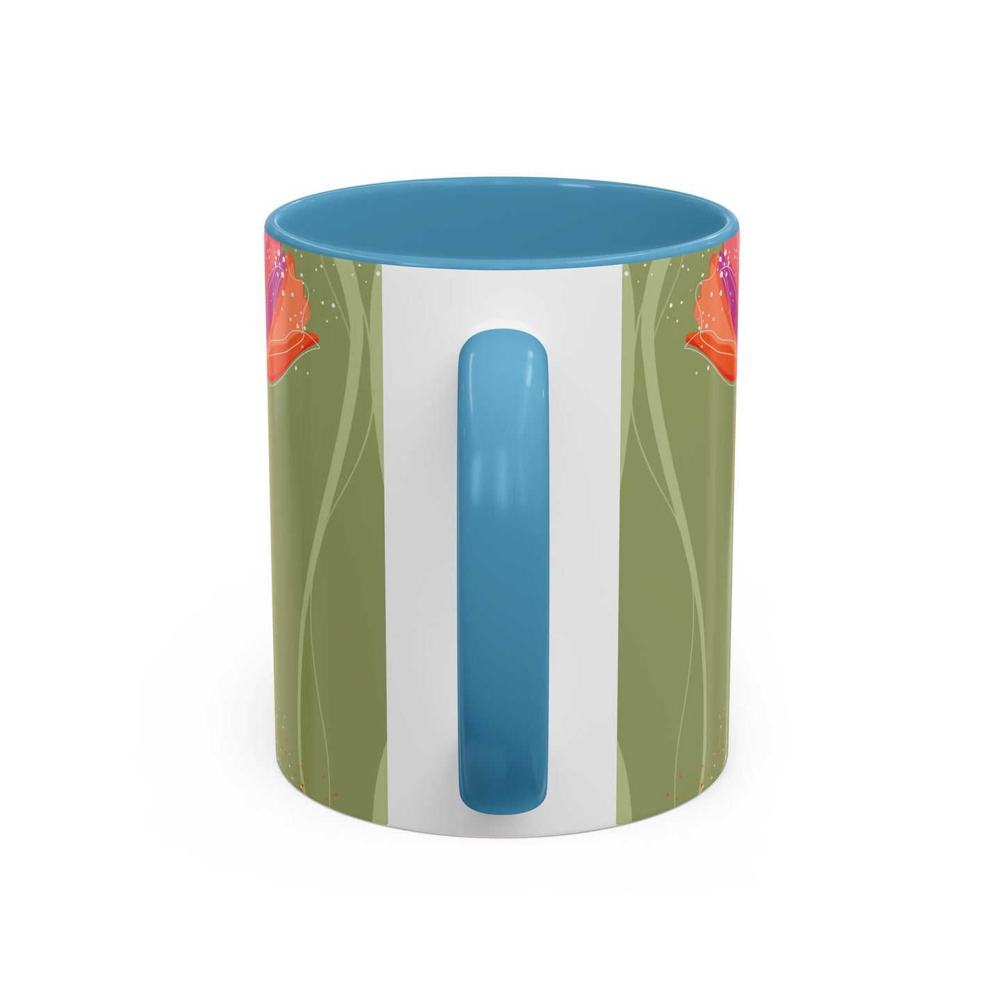 Two-Tone Coffee Mugs, 11oz