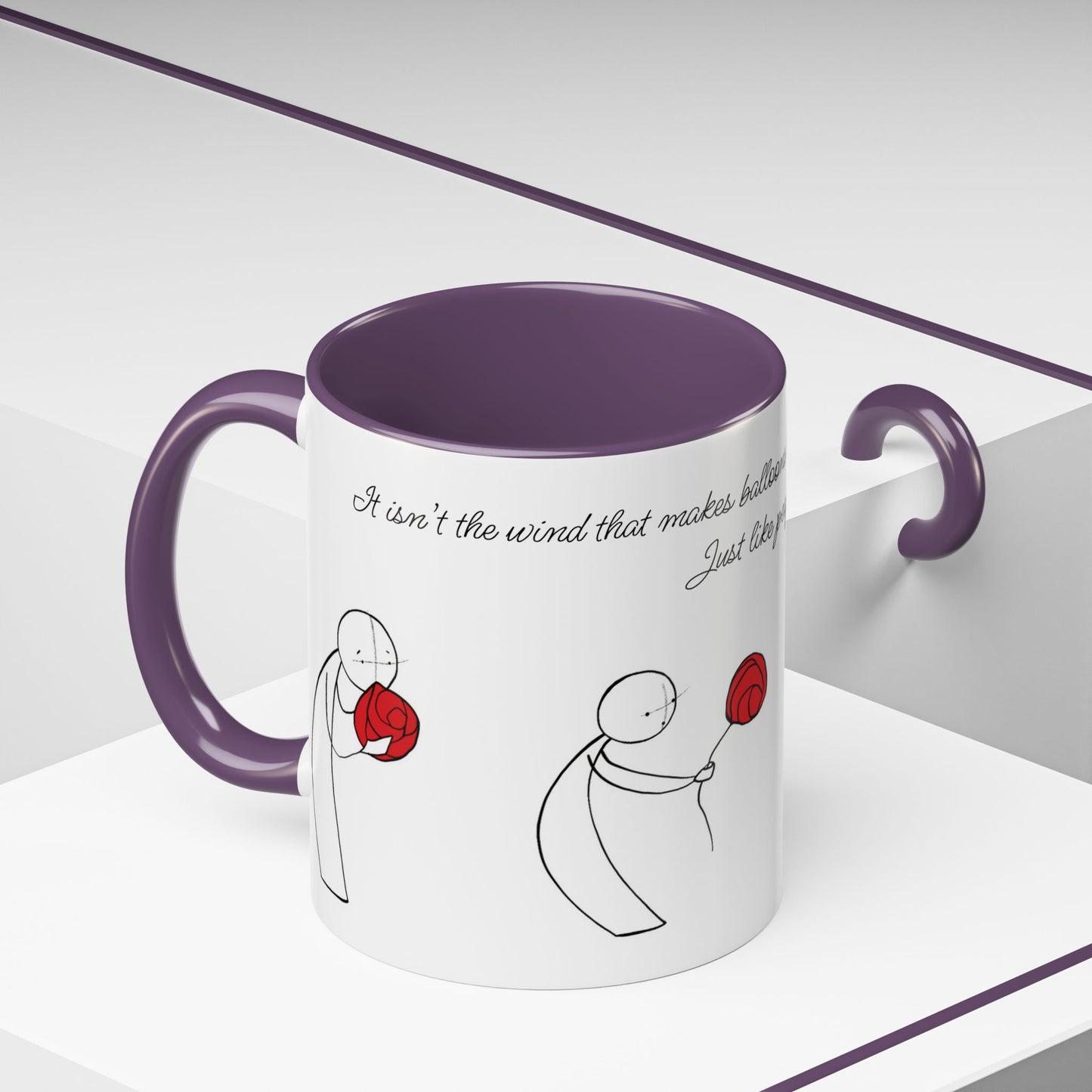 Two-Tone Coffee Mugs, 11oz