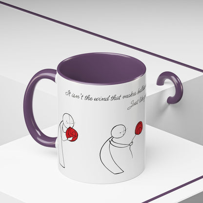 Two-Tone Coffee Mugs, 11oz