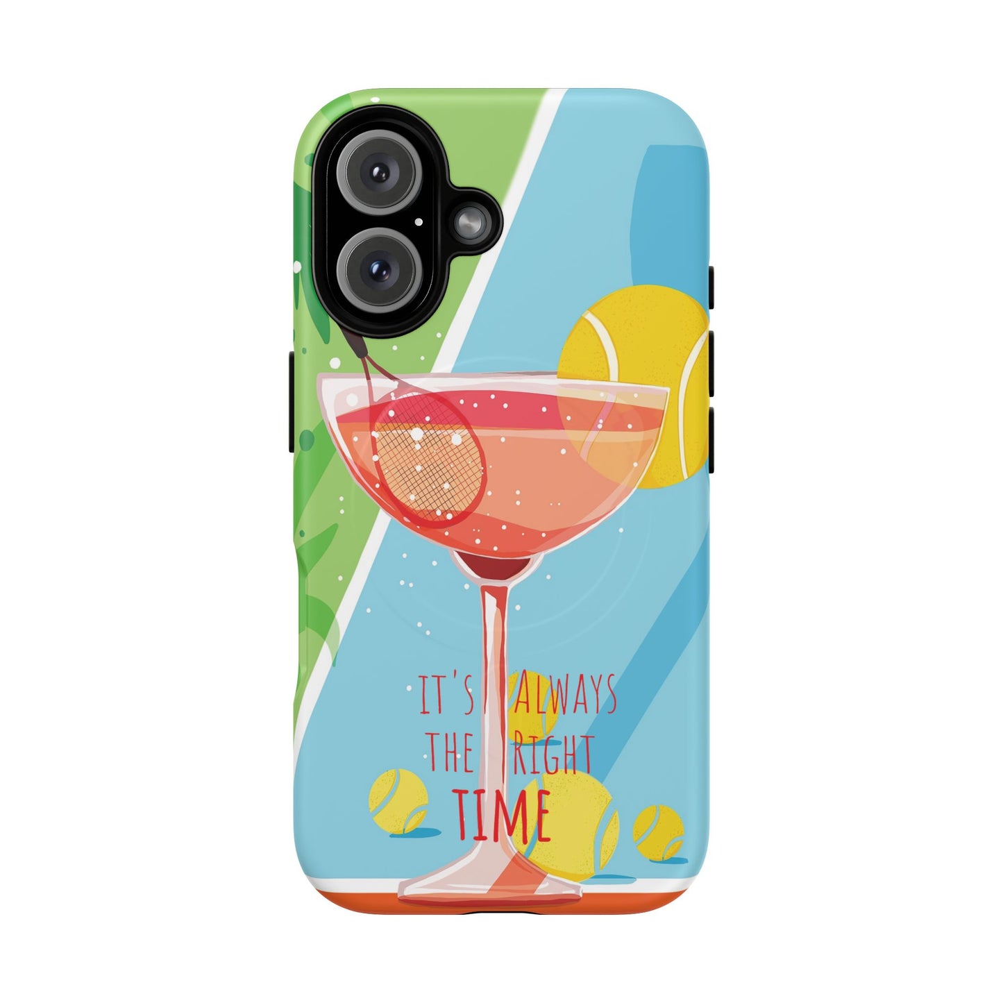 'It's Always the Right Time' Tennis Lovers - Magnetic Case
