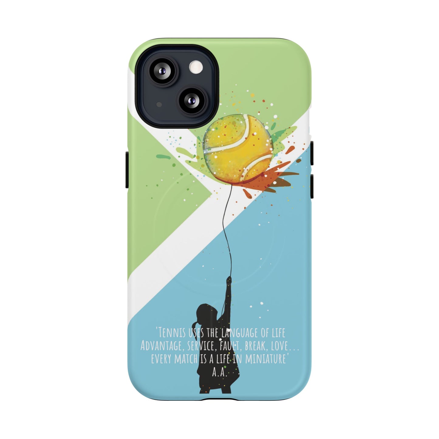 'Tennis is Life' Tennis Lovers - Magnetic Case