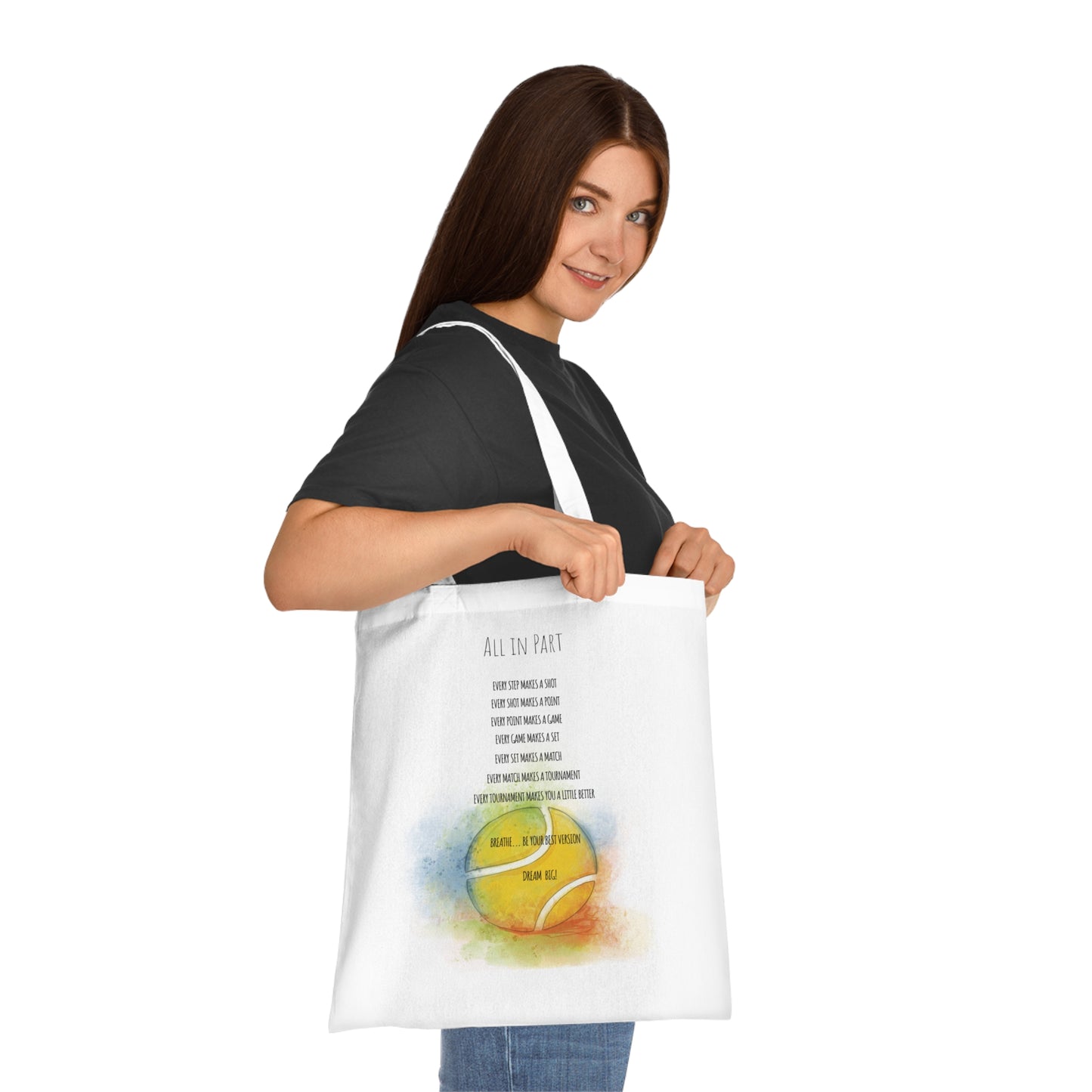 Match Mindset Cotton Tote Bag