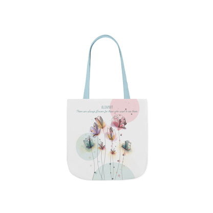 Canvas Tote Bag, 5-Color Straps