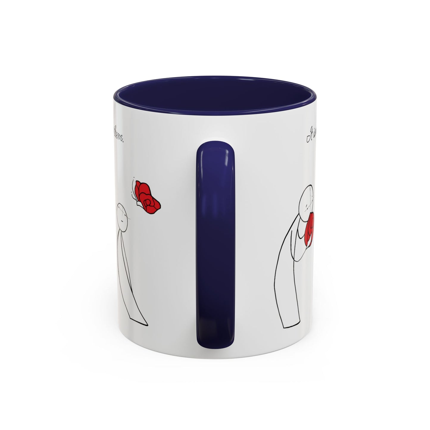 Two-Tone Coffee Mugs, 11oz
