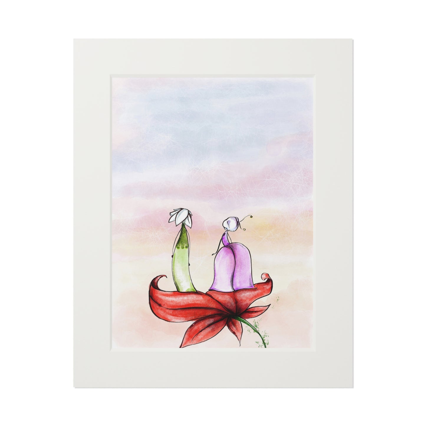 'My Last Everything'  Fine Art Print (Passepartout Paper Frame)