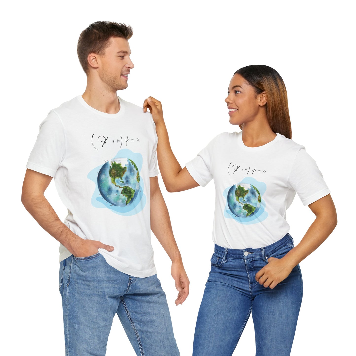 'Dirac' Unisex Jersey Short Sleeve Tee