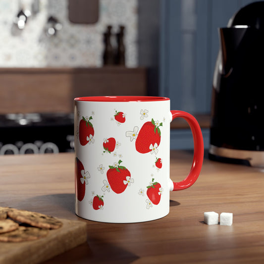 Two-Tone Coffee Mugs, 11oz