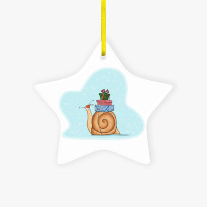 Christmas Snail Star