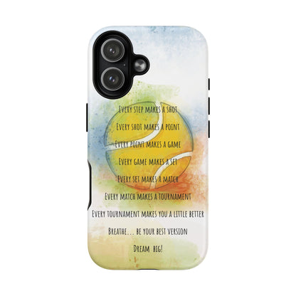 'Dream Big' Tennis Lovers - Magnetic Case
