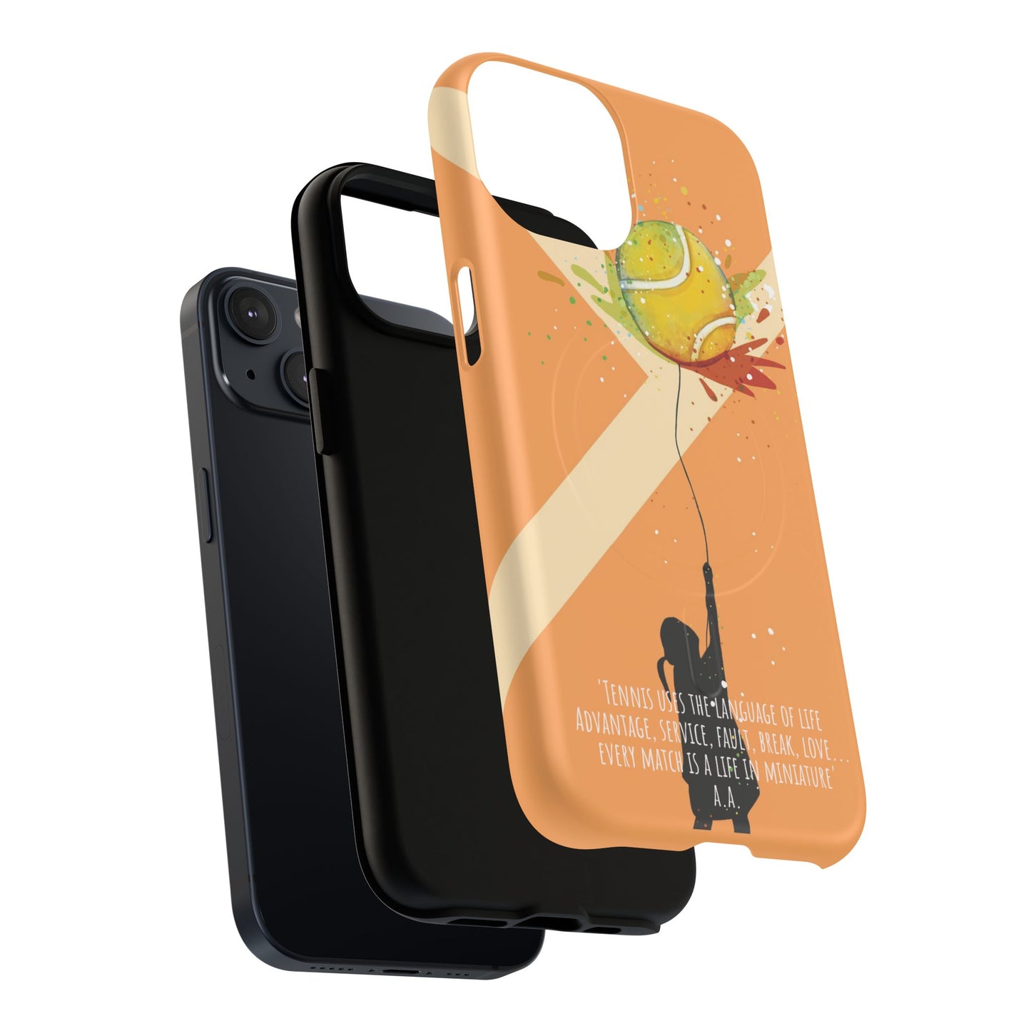 'Tennis is Life' Tennis Lovers - Magnetic Case