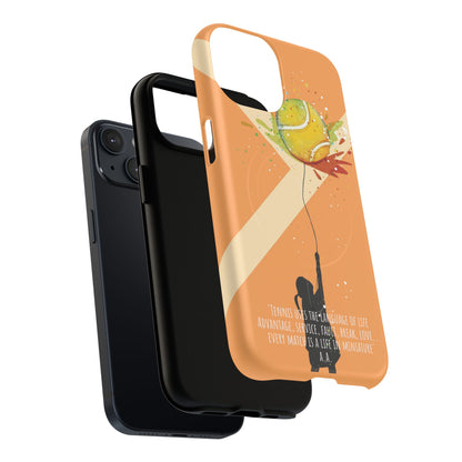 'Tennis is Life' Tennis Lovers - Magnetic Case