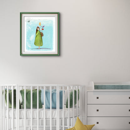 'All I Need' Fine Art Prints (Passepartout Paper Frame)