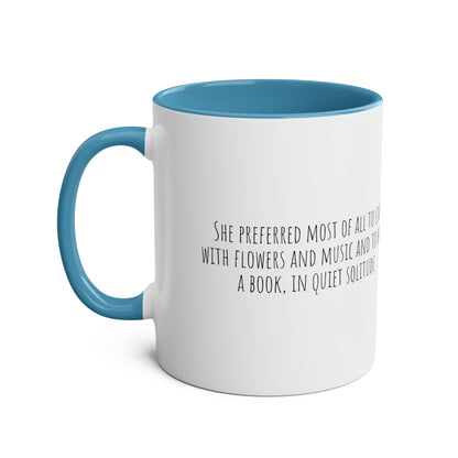 Two-Tone Coffee Mugs, 11oz