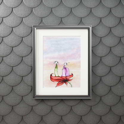 'My Last Everything'  Fine Art Print (Passepartout Paper Frame)
