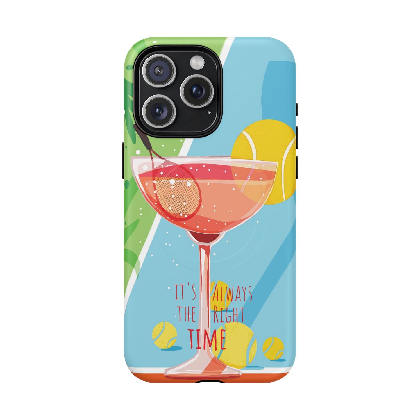 'It's Always the Right Time' Tennis Lovers - Magnetic Case