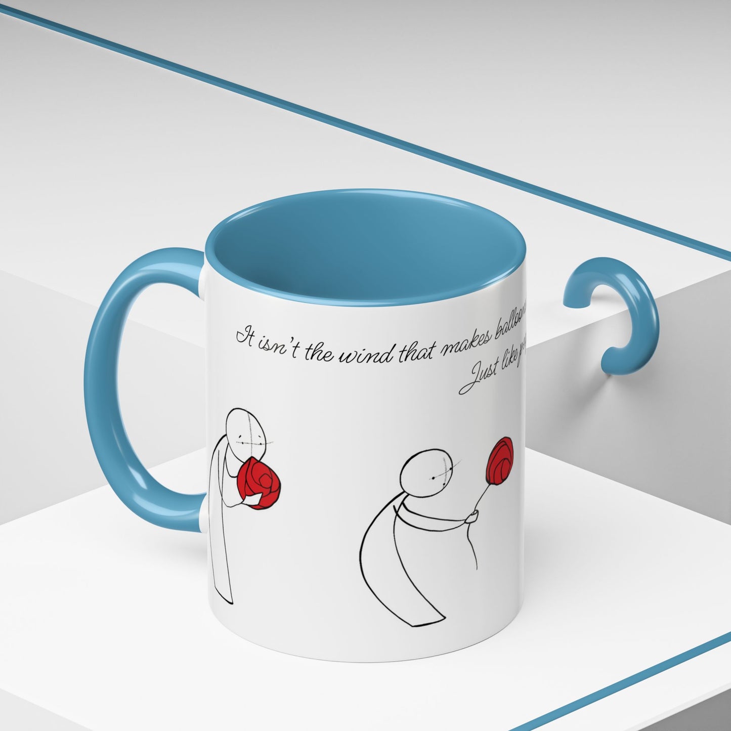 Two-Tone Coffee Mugs, 11oz