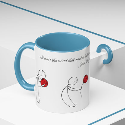 Two-Tone Coffee Mugs, 11oz