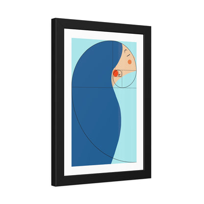 Golden Ratio Framed Paper Posters