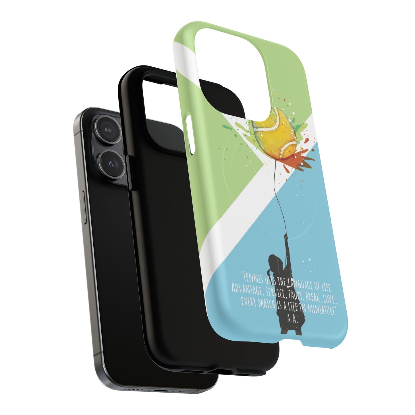 'Tennis is Life' Tennis Lovers - Magnetic Case