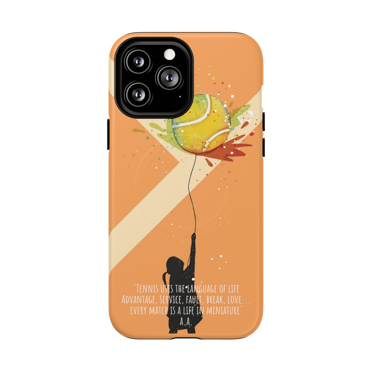 'Tennis is Life' Tennis Lovers - Magnetic Case