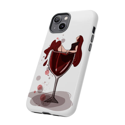 Red Wine Tough Cases