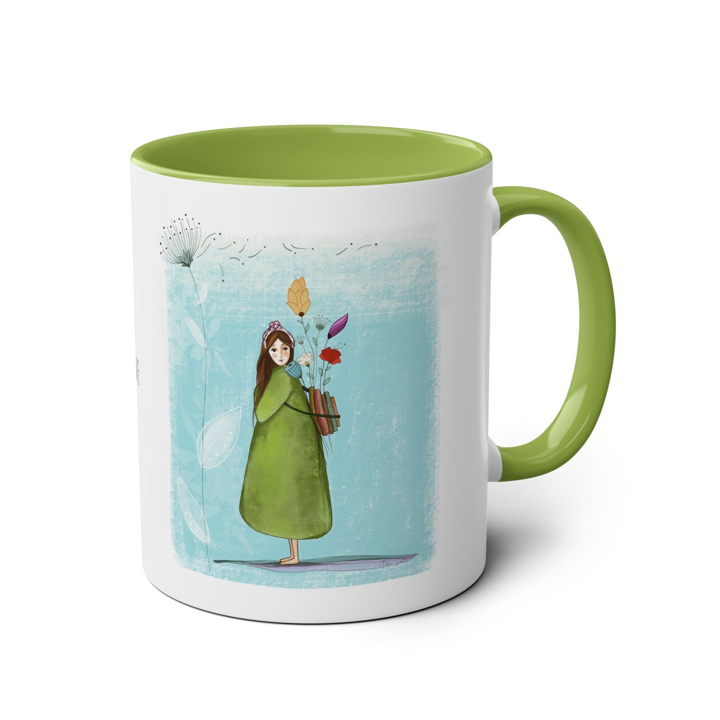 Two-Tone Coffee Mugs, 11oz