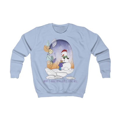 Snowman Kids Sweatshirt