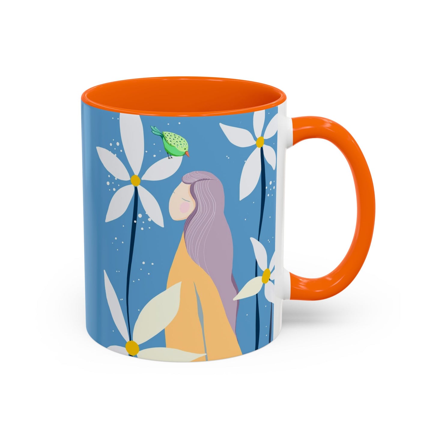 Two-Tone Coffee Mugs, 11oz