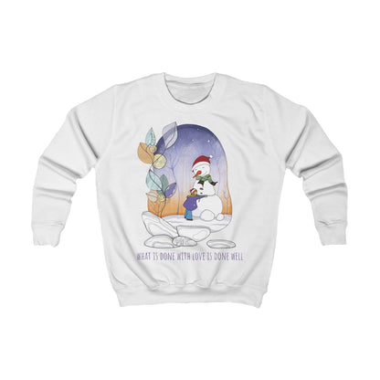 Snowman Kids Sweatshirt